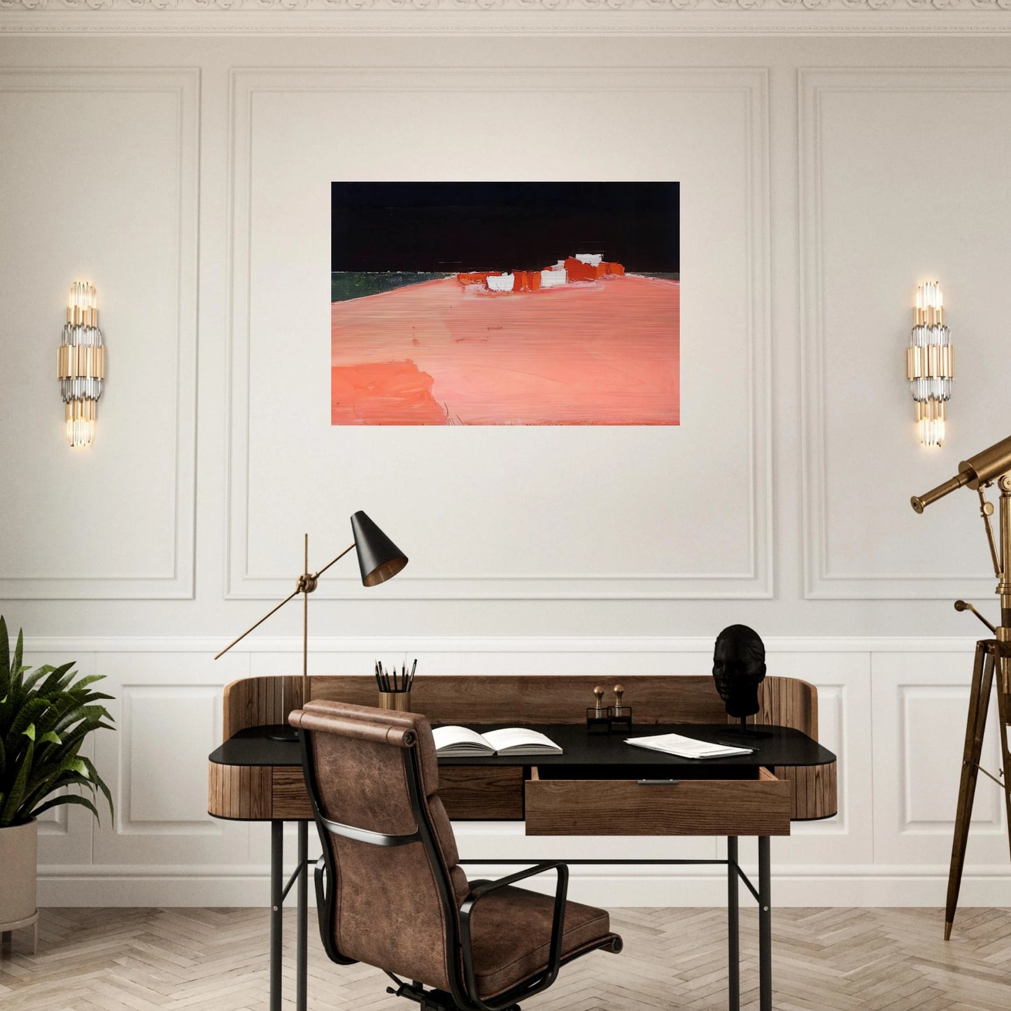 Paysage - 1954 - Nicolas de Stael Brushed Aluminum Print - 70x100 cm / 28x40 inches | Nicolas de Stael Aluminum Print | Nicolas de Stael Prints