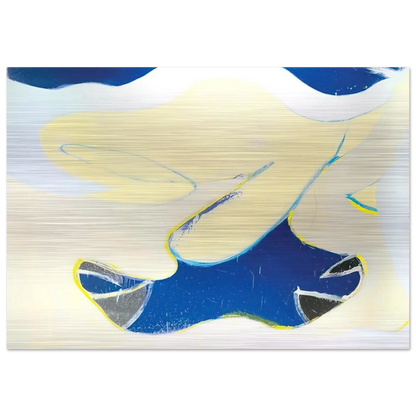 Io - 1973 - Norman Bluhm Brushed Aluminum Print - 70x100 cm / 28x40 inches | Norman Bluhm Aluminum Print | Norman Bluhm Prints
