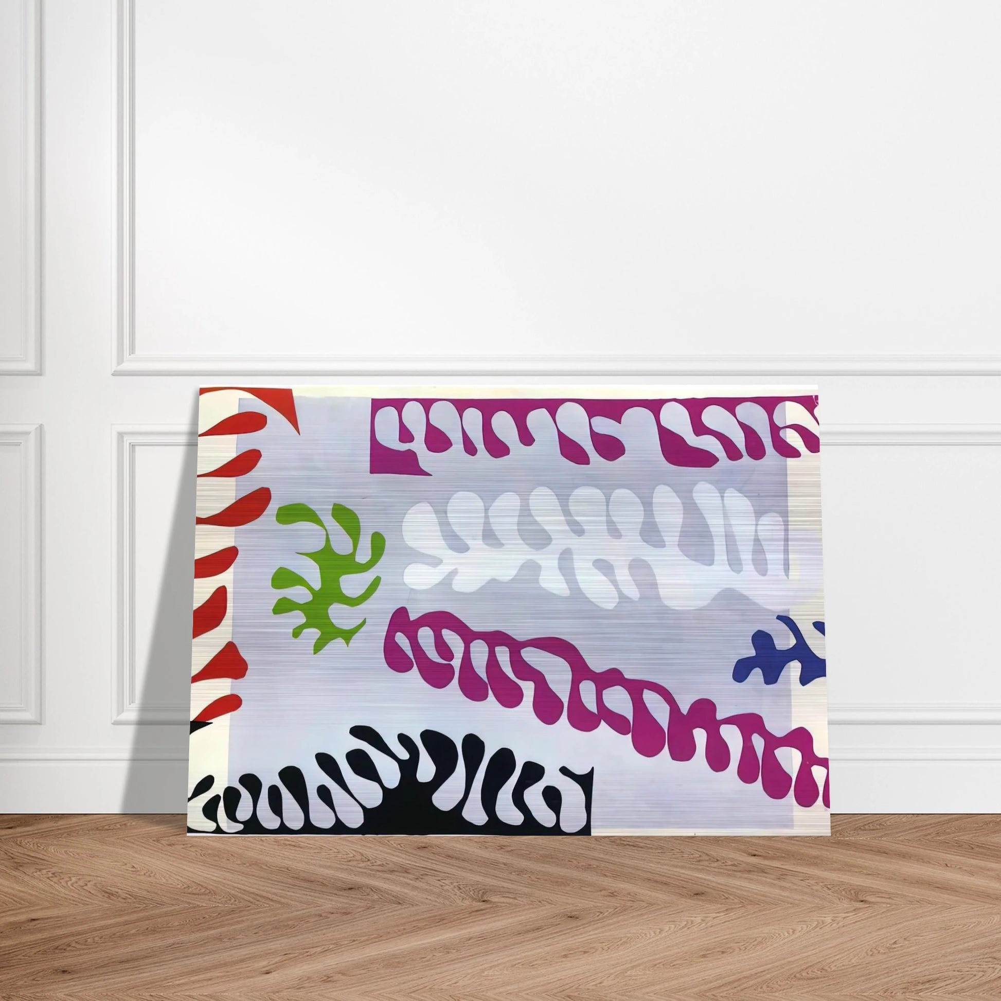 CUT OUTS 1 - Henri Matisse Brushed Aluminum Print - 70x100 cm / 28x40 inches | Henri Matisse Aluminum Print | Henri Matisse Prints