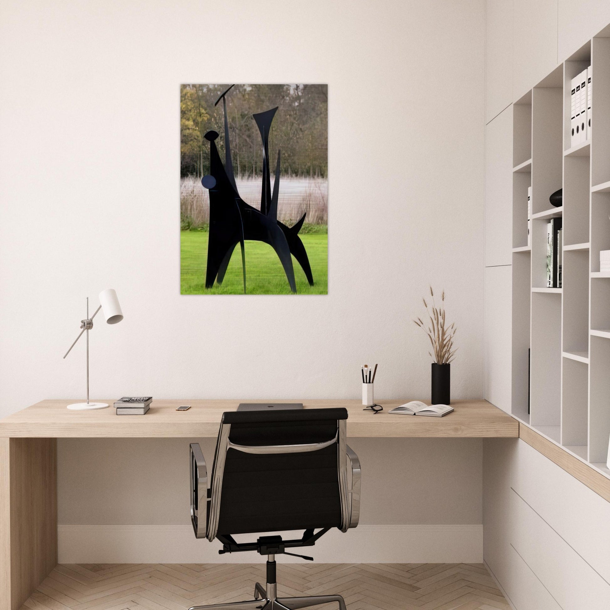 THE DOG - Alexander Calder Brushed Aluminum Print - 70x100 cm / 28x40 inches | Alexander Calder Aluminum Print | Alexander Calder Prints