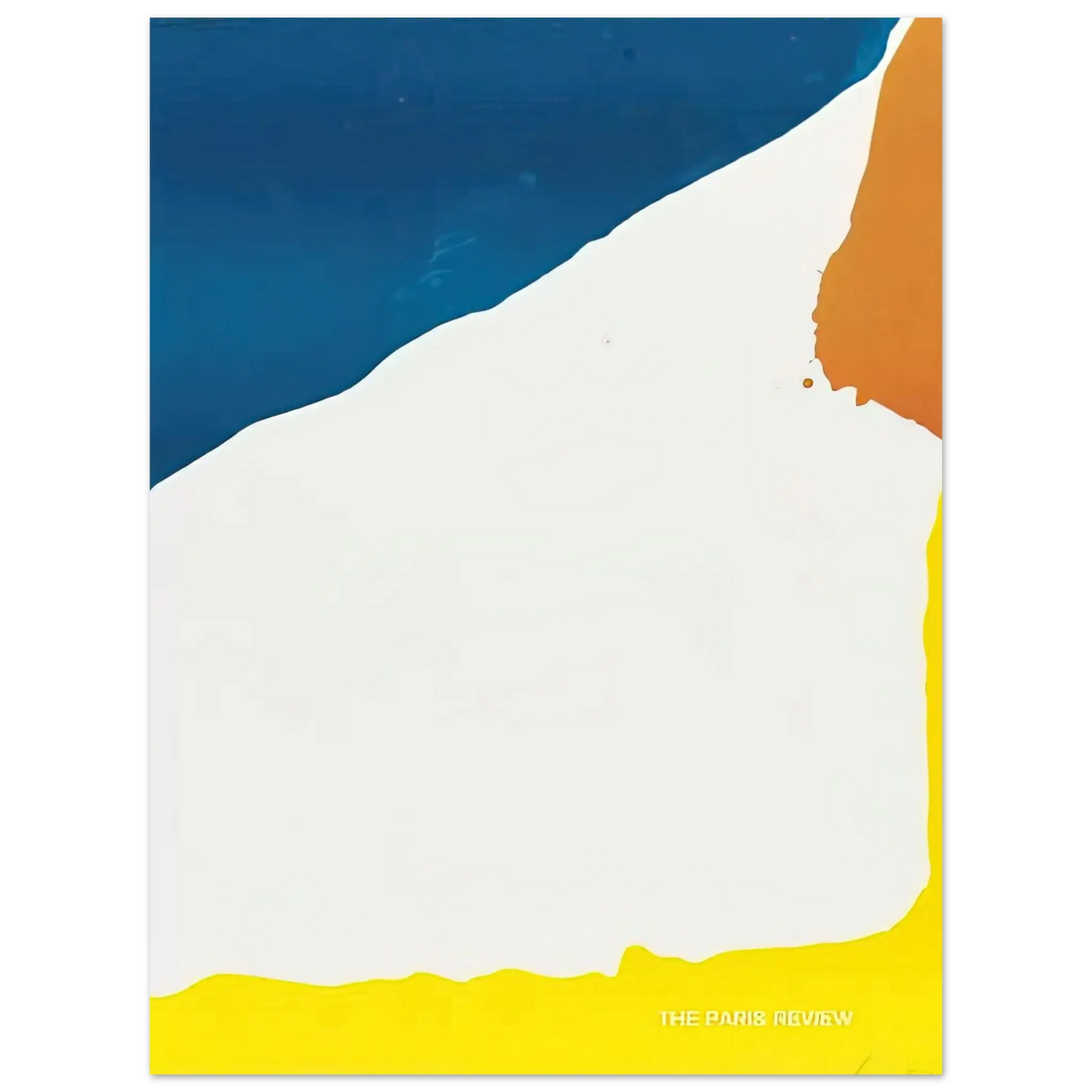 Helen Frankenthaler - Paris Review - 1966 Wall art - 50x70 cm / 20x28 Inches - Fine Art Poster - -