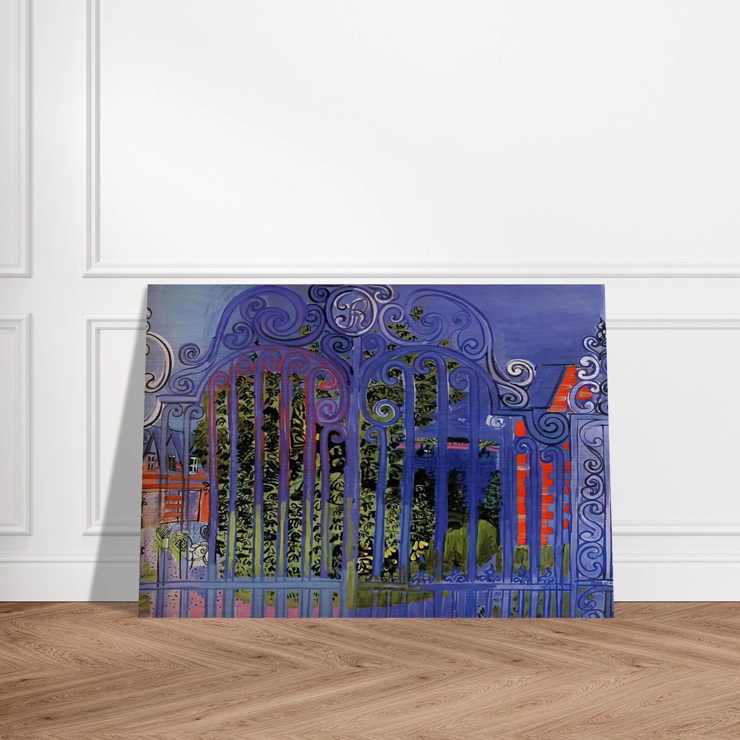 THE GRID 1930 - Raoul Dufy Brushed Aluminum Print - 70x100 cm / 28x40 inches | Raoul Dufy Aluminum Print | Raoul Dufy Prints