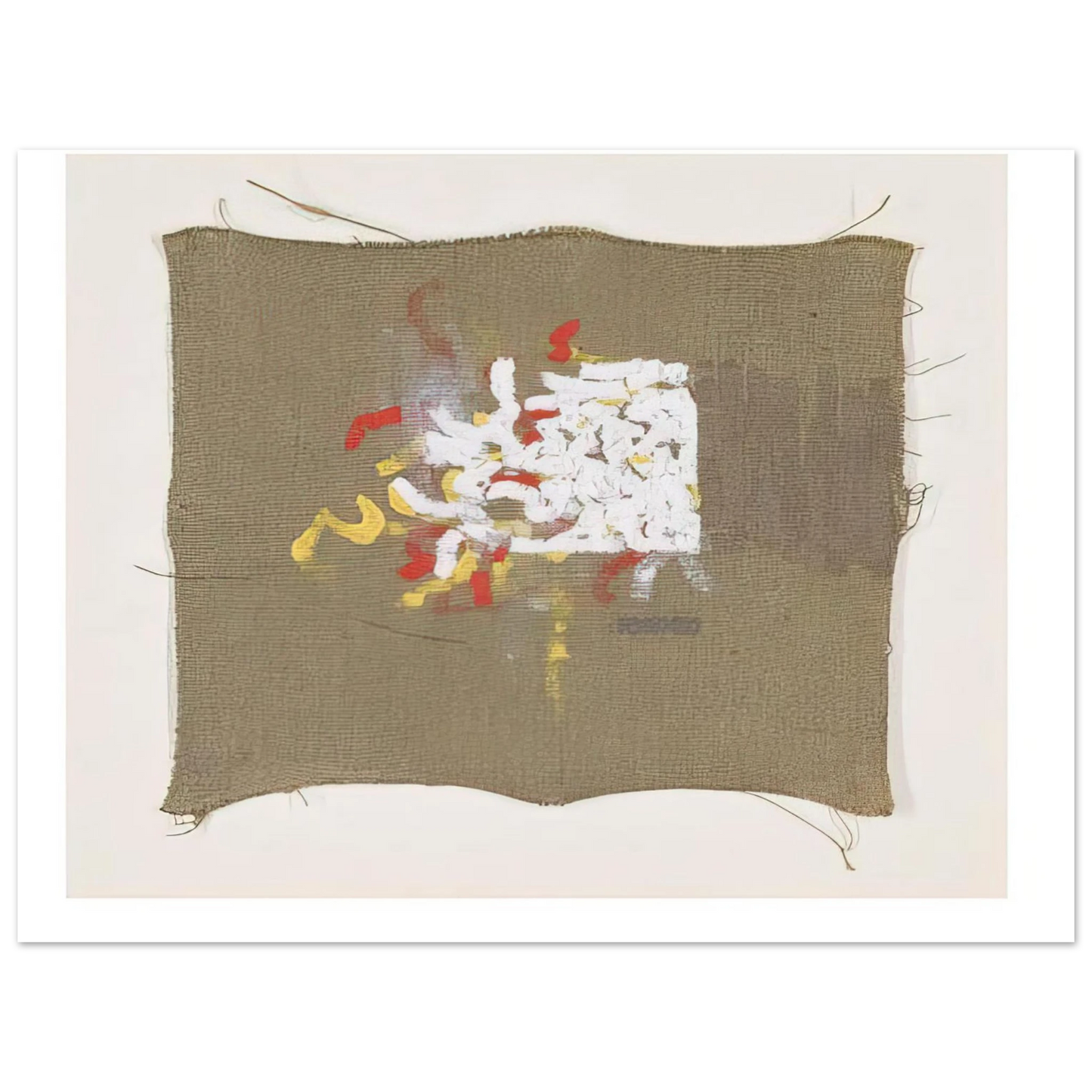 Robert Ryman - Untitled #36 - 1963  75x100 cm / 30x40inches Fine Art Poster