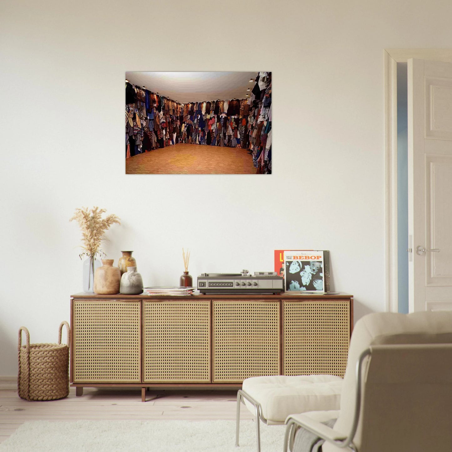 RESERVE 1990 - Christian Boltanski Brushed Aluminum Print - 70x100 cm / 28x40 inches | Christian Boltanski Aluminum Print | Christian Boltanski Prints