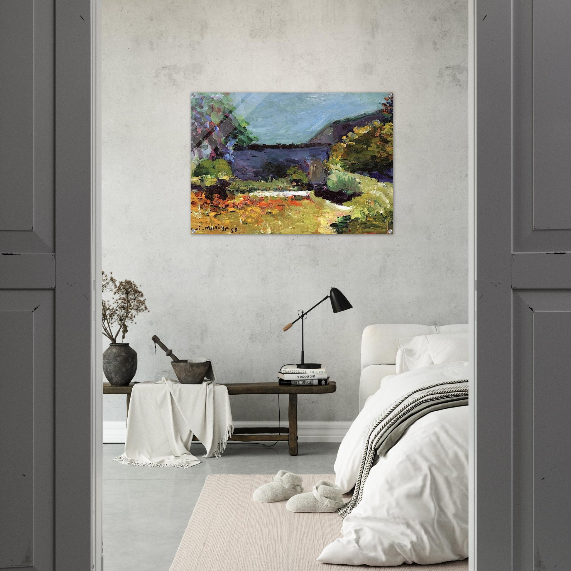 LANDSCAPE 1898 - Henri Matisse Acrylic Print - 70x100 cm / 28x40″ inches | Henri Matisse Wall Art | Henri Matisse Prints