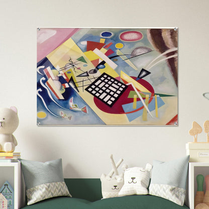 BLACK FRAME 1922 - Wassily Kandinsky Acrylic Print - 70x100 cm / 28x40″ inches