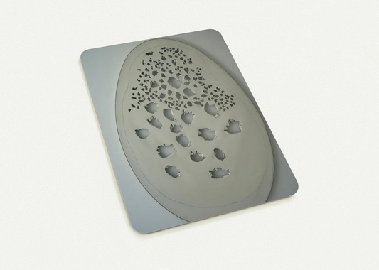 Concept Spatiale - 1963 By Lucio Fontana Pack of 10 Post Cards | Lucio Fontana Post Cards | A6 (10.5 x 14.8 cm) - 4.1 x 5.8 inches