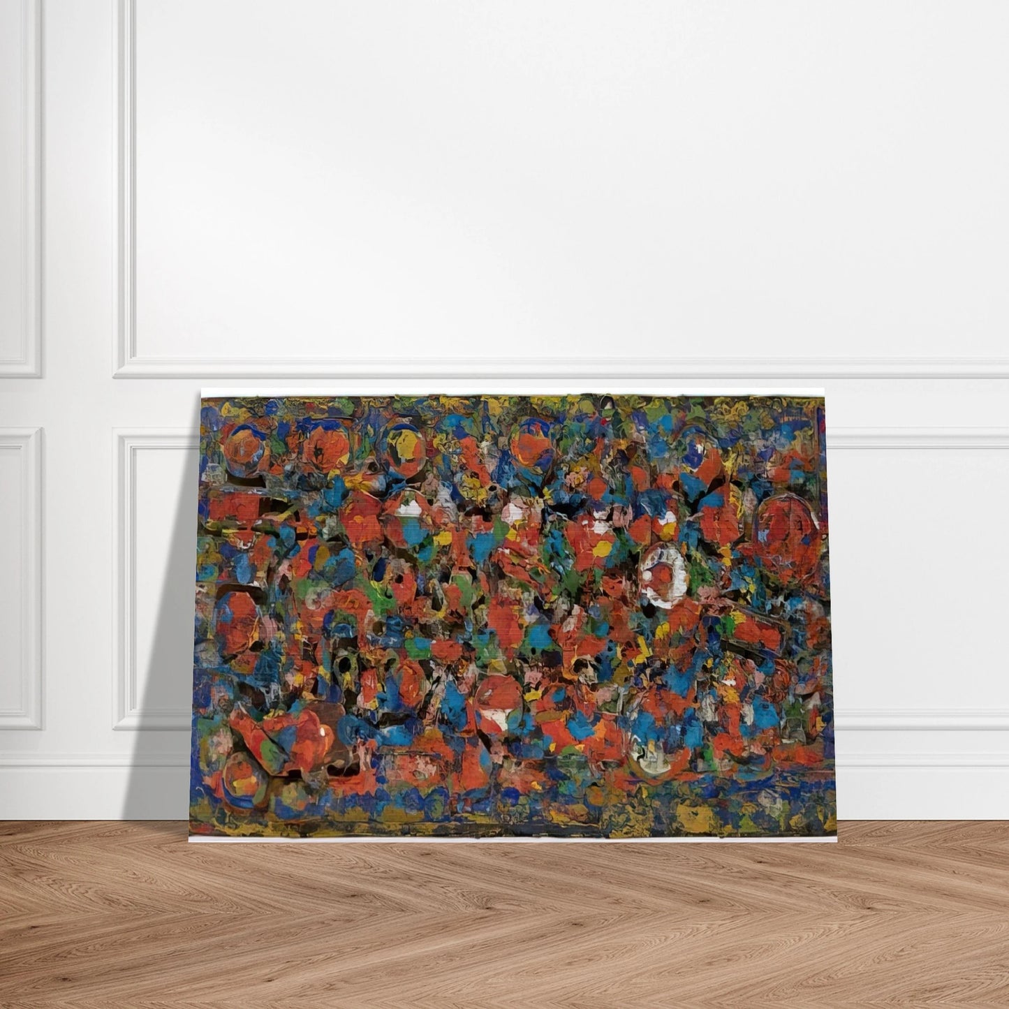 Encrustation - Richard Pousette-Dart Brushed Aluminum Print - 70x100 cm / 28x40 inches | Richard Pousette-Dart Aluminum Print | Richard Pousette-Dart Prints
