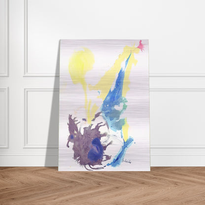 Moving Day - 1961 - Helen Frankenthaler Brushed Aluminum Print - 70x100 cm / 28x40 inches | Helen Frankenthaler Aluminum Print | Helen Frankenthaler Prints