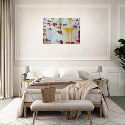 Lepanto, Part X - Cy Twombly Acrylic Print - 70x100 cm / 28x40″ inches