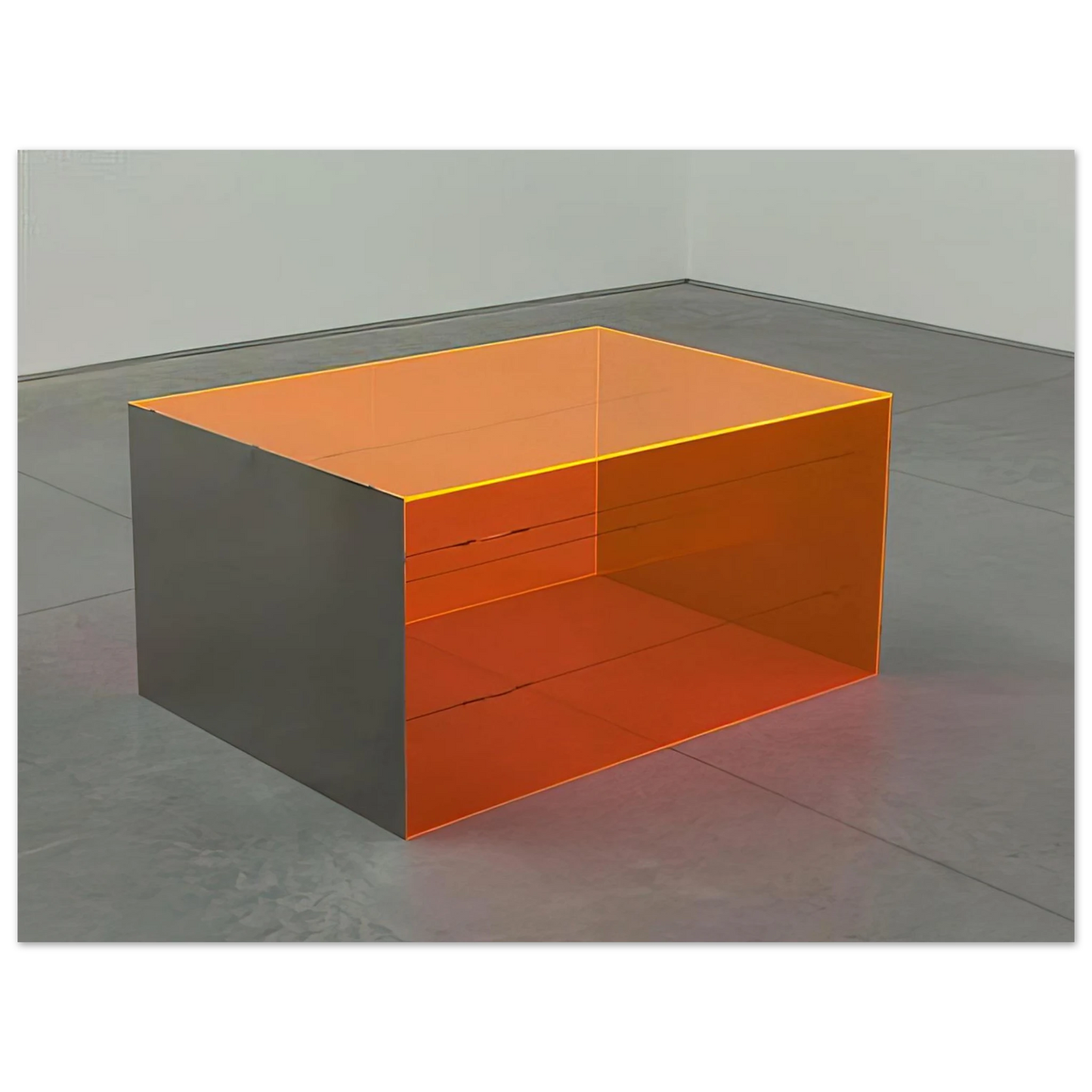 Donald Judd - Untitled - 1965  75x100 cm / 30x40inches Fine Art Poster
