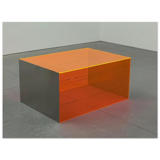 Donald Judd - Untitled - 1965  75x100 cm / 30x40inches Fine Art Poster