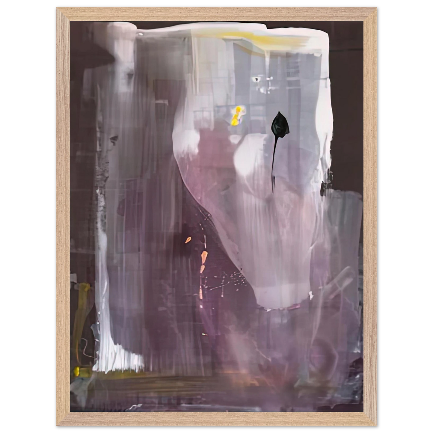 Helen Frankenthaler - Portrait of Margaretha Trip, 1980- Wall Art - 30x40 cm / 12x16 inches - Fine Art Poster-canvas - -