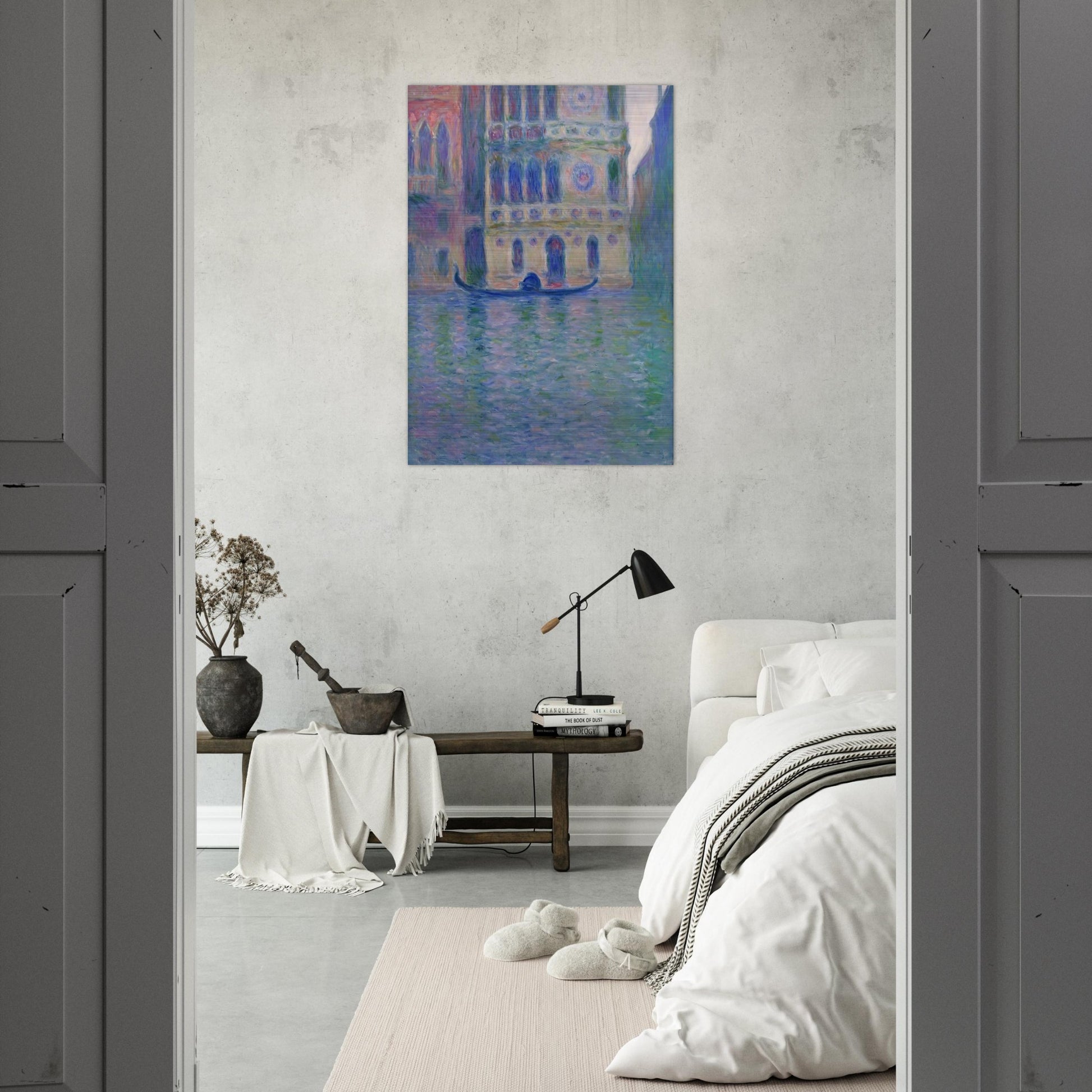 Palazzo Dario 4 - claude monet Brushed Aluminum Print - 70x100 cm / 28x40 inches | claude monet Aluminum Print | claude monet Prints