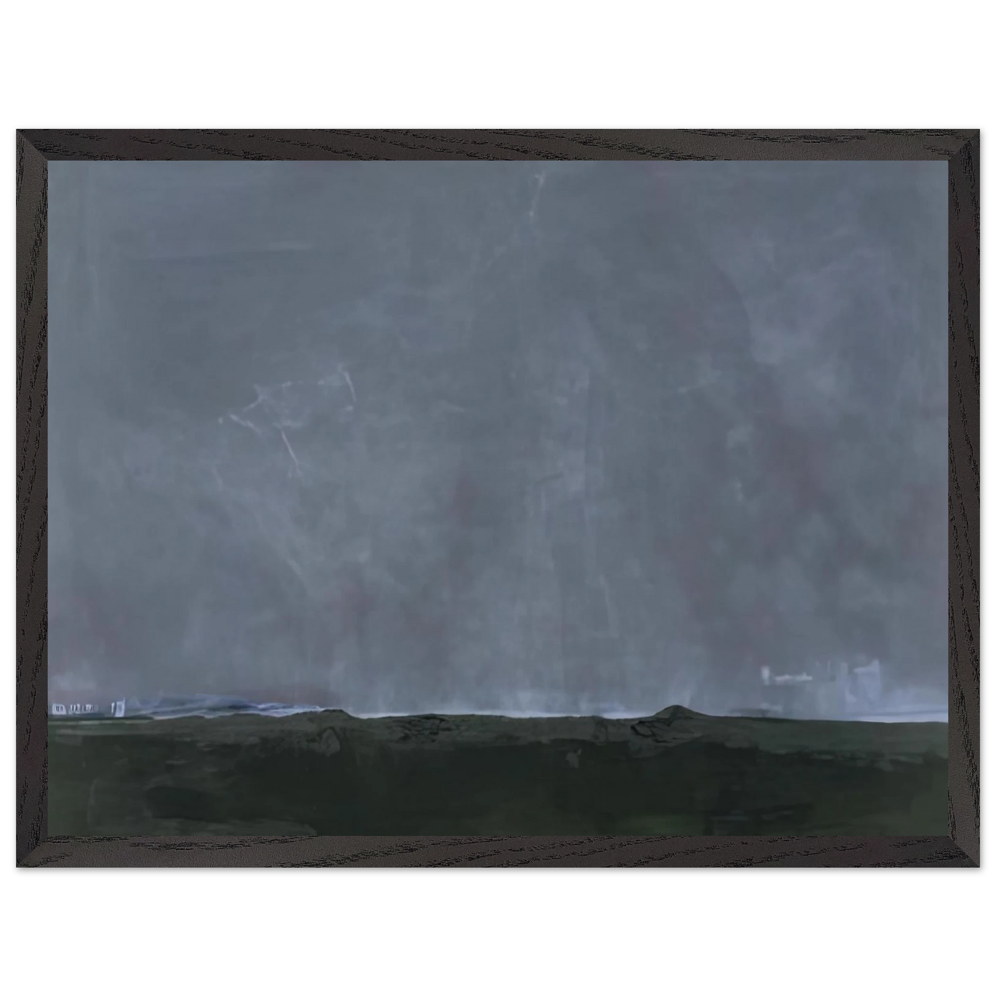 Helen Frankenthaler - Driving East, 2002- Wall Art - 30x40 cm / 12x16 inches - Premium Wooden Framed Poster With Fine Art Paper-canvas - Wood frame