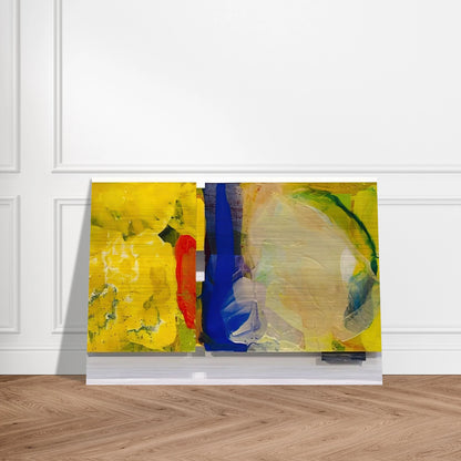 Fog Light - Sam Gilliam Brushed Aluminum Print - 70x100 cm / 28x40 inches | Sam Gilliam Aluminum Print | Sam Gilliam Prints