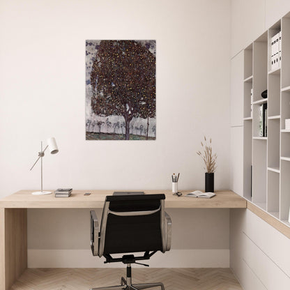 APPLE TREE II - Gustav Klimt Brushed Aluminum Print - 70x100 cm / 28x40 inches | Gustav Klimt Aluminum Print | Gustav Klimt Prints
