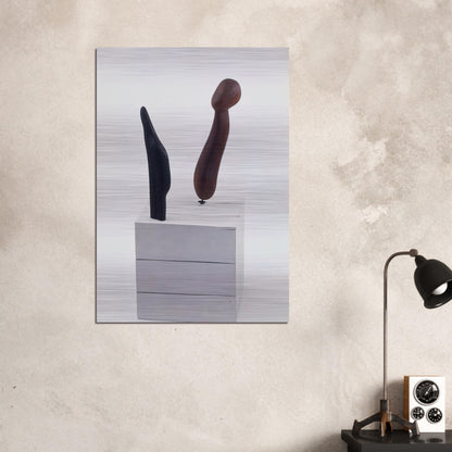 MACHINE MOTORISEE 1933 - Alexander Calder Brushed Aluminum Print - 70x100 cm / 28x40 inches | Alexander Calder Aluminum Print | Alexander Calder Prints