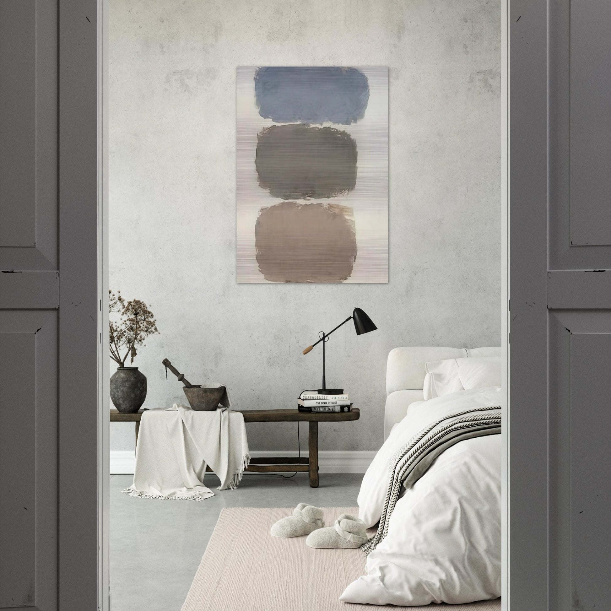 Untitled - 1962 - Ray Parker Brushed Aluminum Print - 70x100 cm / 28x40 inches | Ray Parker Aluminum Print | Ray Parker Prints