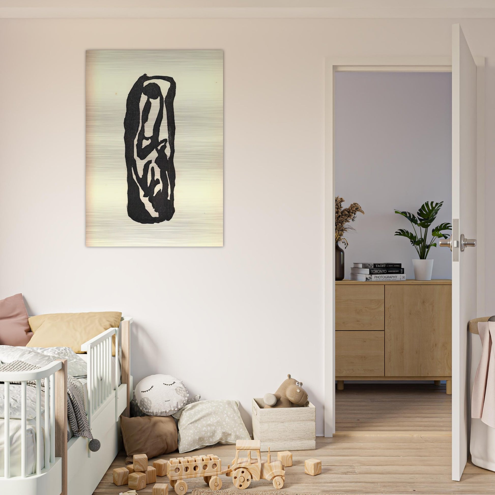 Illustration for Tristan Tzara s Vingt-cinq poèmes - Jean Arp Brushed Aluminum Print - 70x100 cm / 28x40 inches | Jean Arp Aluminum Print | Jean Arp Prints