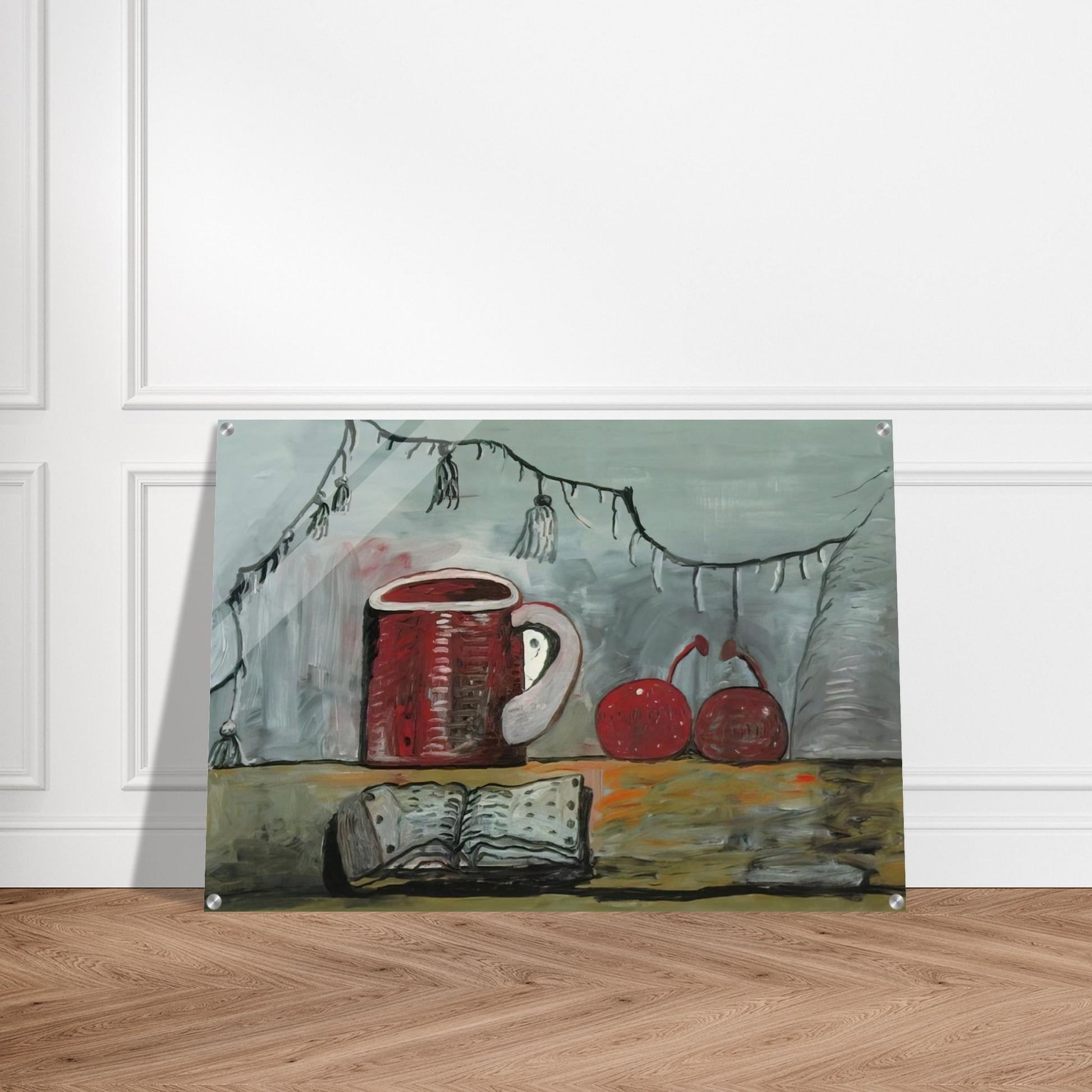CURTAIN - Philip Guston Acrylic Print - 70x100 cm / 28x40″ inches