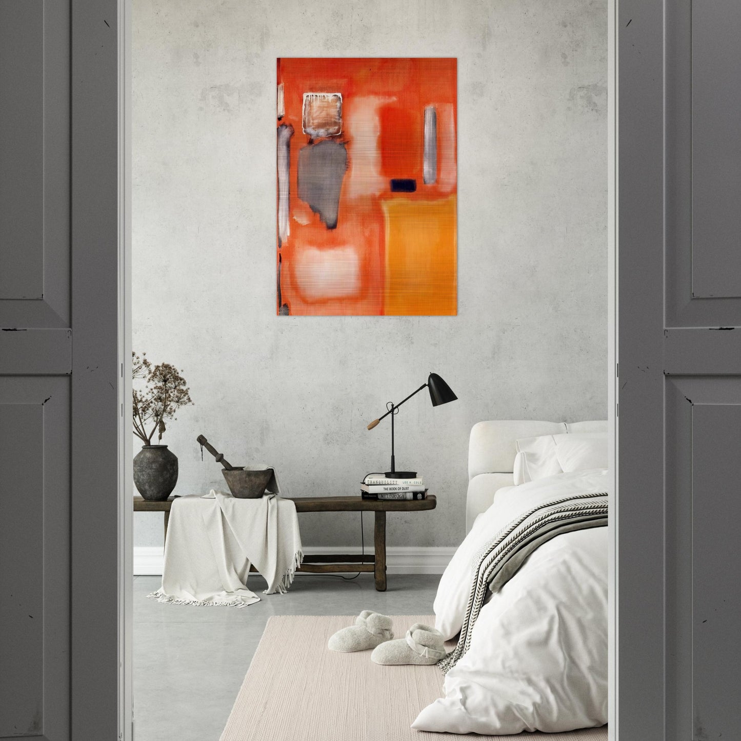 No. 19 - 1949 - Mark Rothko Brushed Aluminum Print - 70x100 cm / 28x40 inches | Mark Rothko Aluminum Print | Mark Rothko Prints