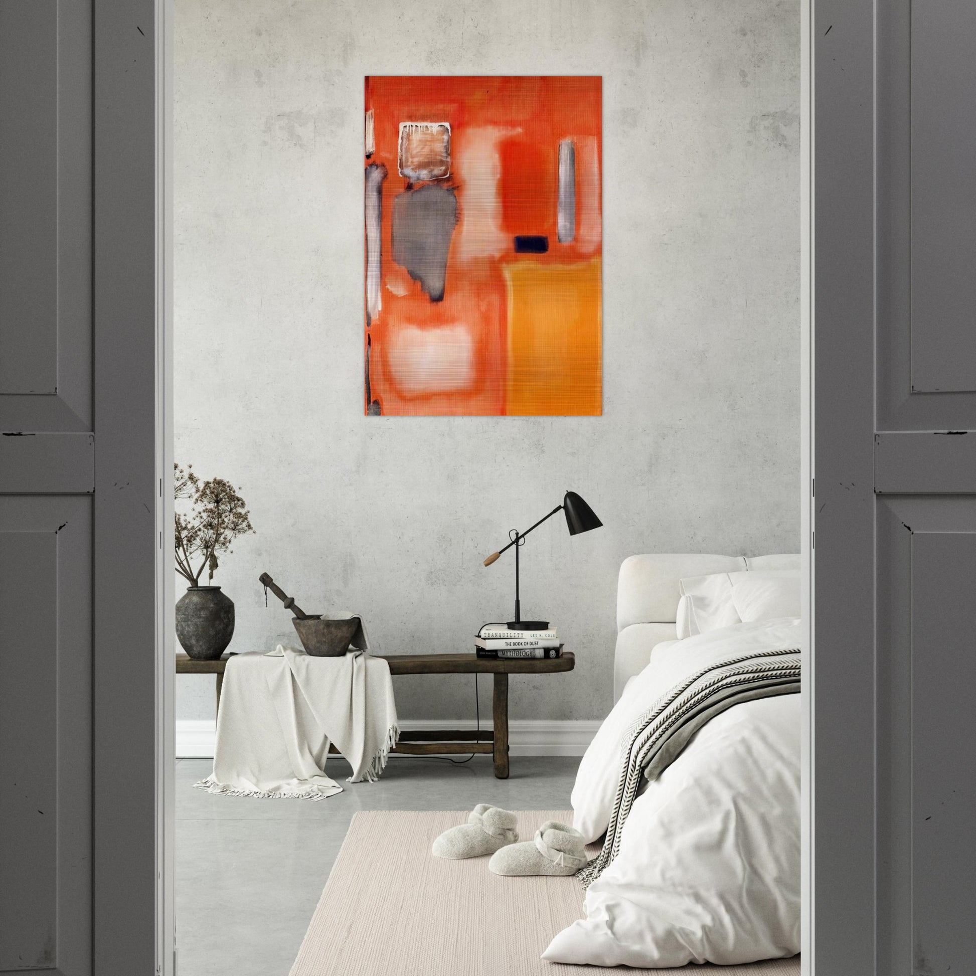 No. 19 - 1949 - Mark Rothko Brushed Aluminum Print - 70x100 cm / 28x40 inches | Mark Rothko Aluminum Print | Mark Rothko Prints