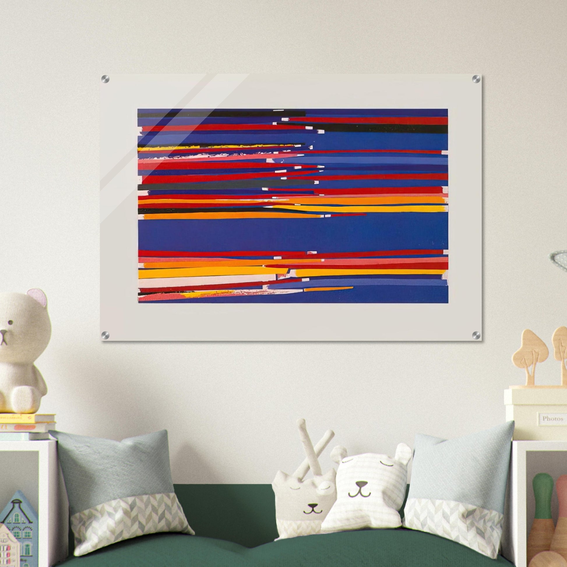 Untitled - 1978 - Piero Dorazio Acrylic Print - 70x100 cm / 28x40″ inches