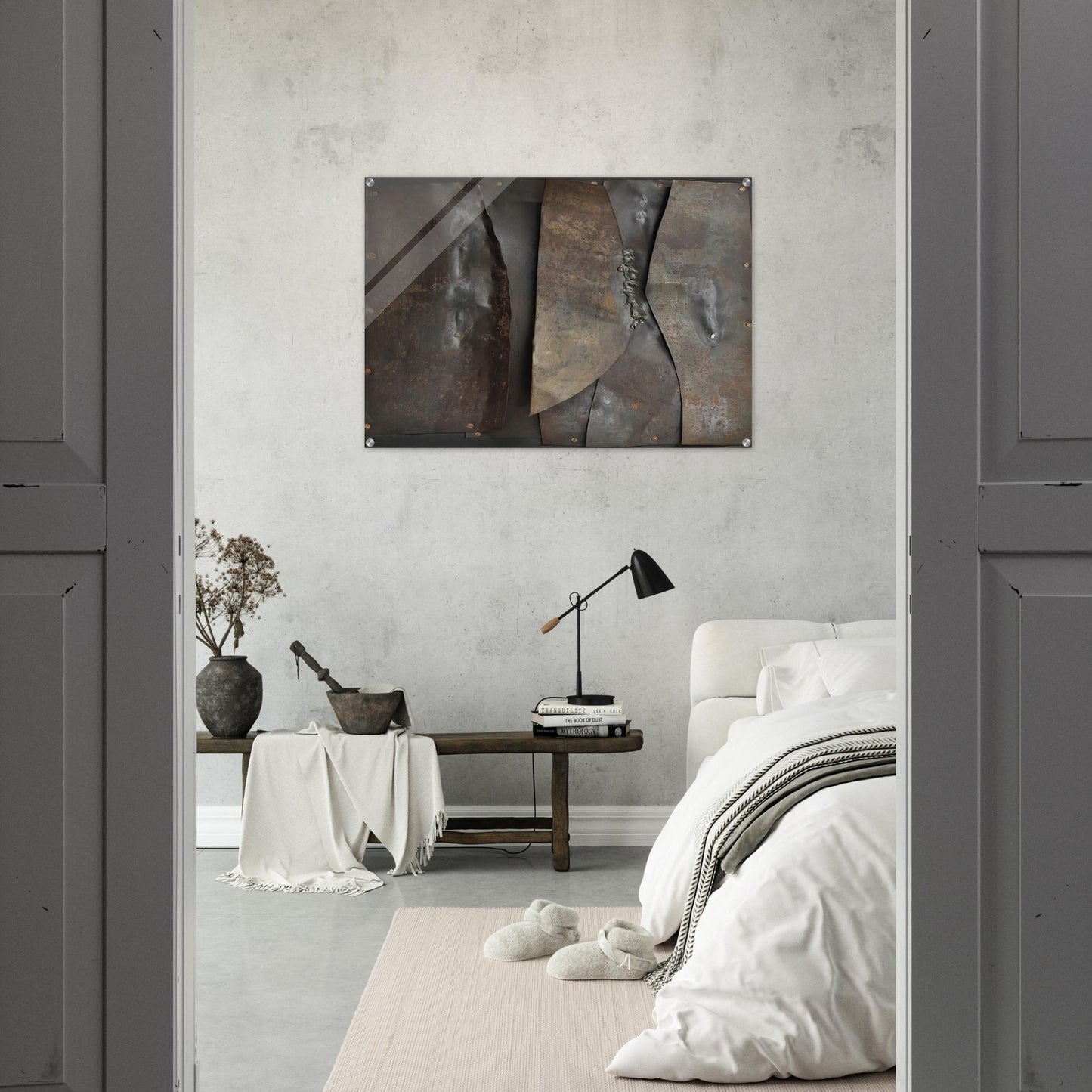 Iron - 1960 - Alberto Burri Acrylic Print - 70x100 cm / 28x40″ inches