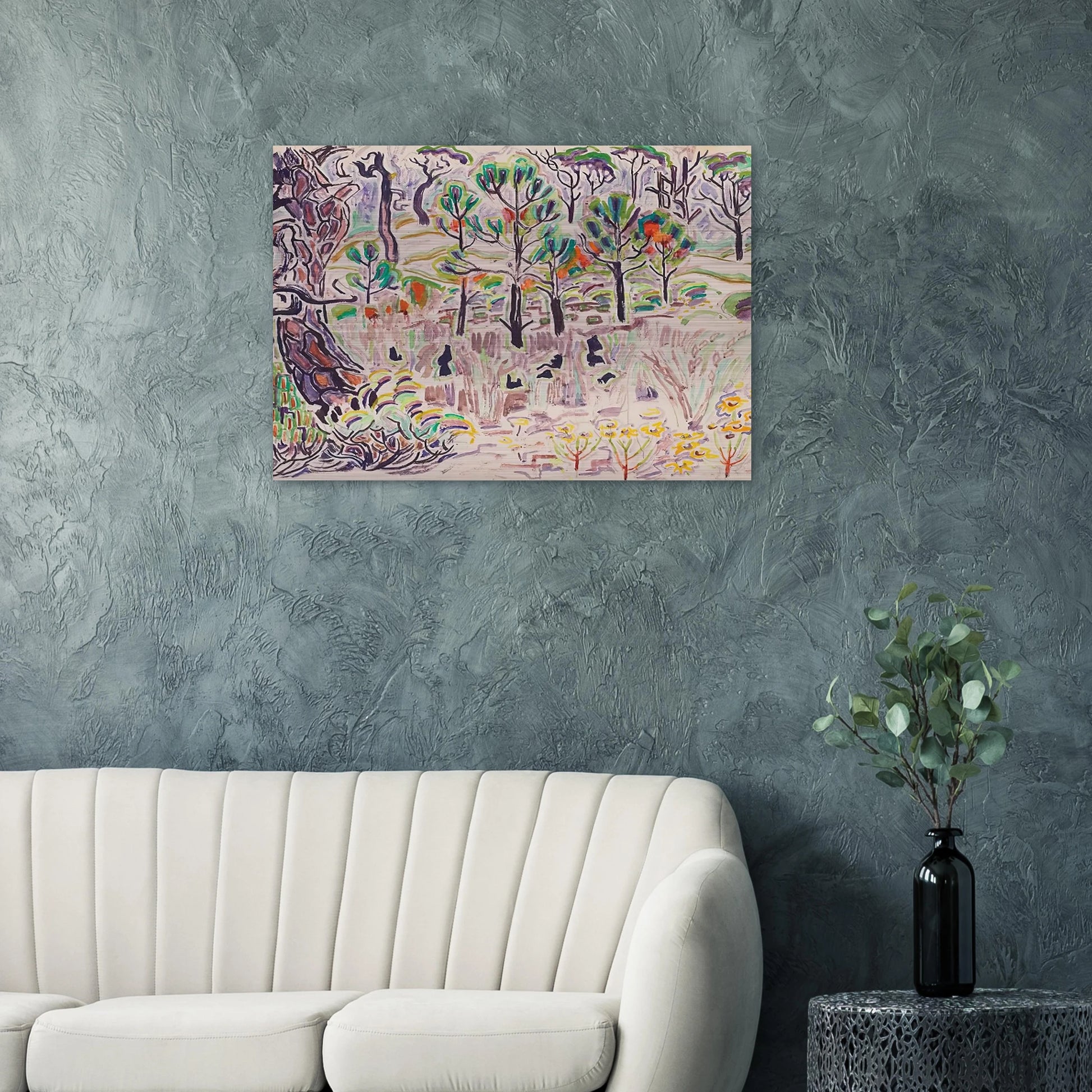 Walter Anderson - Walter Anderson Brushed Aluminum Print - 70x100 cm / 28x40 inches | Walter Anderson Aluminum Print | Walter Anderson Prints