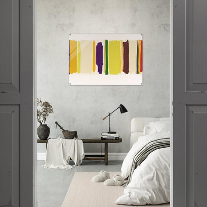 Untitled From The Shapes of Colour - 1978 - Patrick Heron Acrylic Print - 70x100 cm / 28x40″ inches