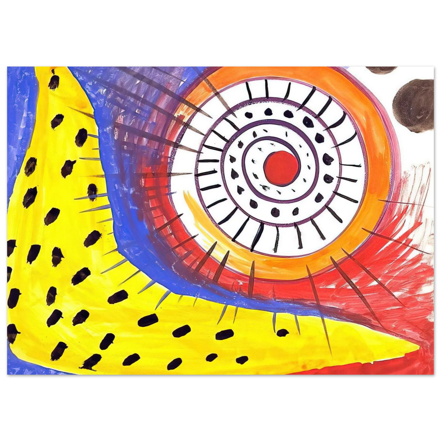 Alexander Calder - SPIRAL COMPOSITION 1970 Fine Art Poster