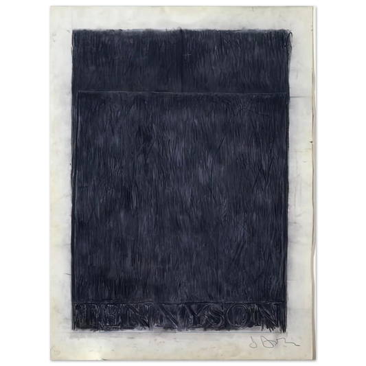 Jasper Johns - TENNYSON 1959  75x100 cm / 30x40inches Fine Art Poster