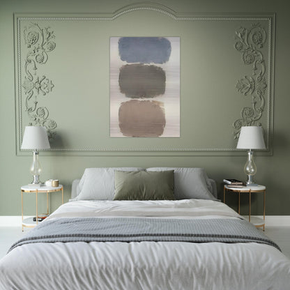 Untitled - 1962 - Ray Parker Brushed Aluminum Print - 70x100 cm / 28x40 inches | Ray Parker Aluminum Print | Ray Parker Prints