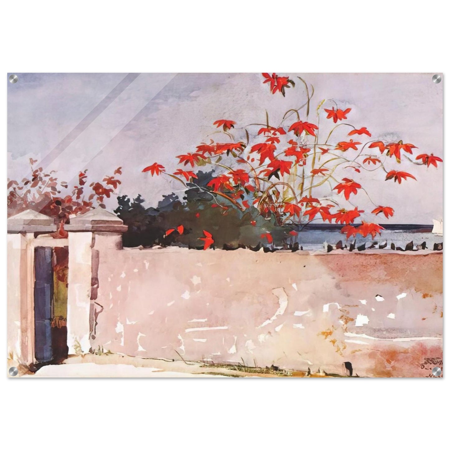 A WALL NASSAU - Winslow Homer Acrylic Print - 70x100 cm / 28x40″ inches | Winslow Homer Wall Art | Winslow Homer Prints