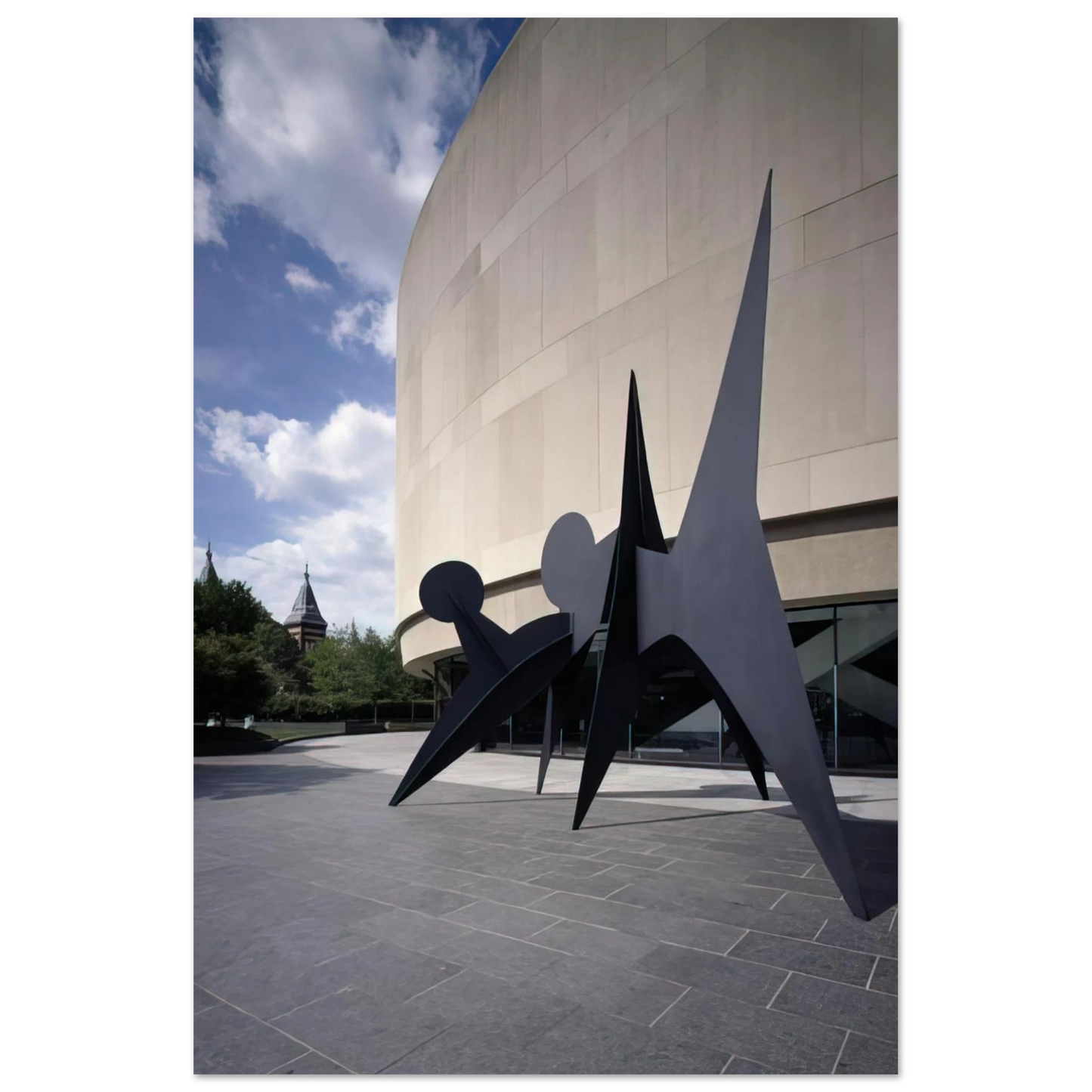 Alexander Calder - TWO DISCS 1965 Fine Art Poster