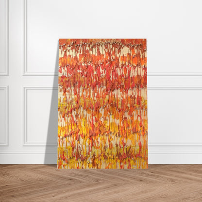 Dirty Painting - 1989 - Arman Brushed Aluminum Print - 70x100 cm / 28x40 inches | Arman Aluminum Print | Arman Prints