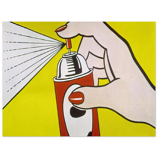 Roy Lichtenstein - SPRAY 1962  75x100 cm / 30x40inches Fine Art Poster