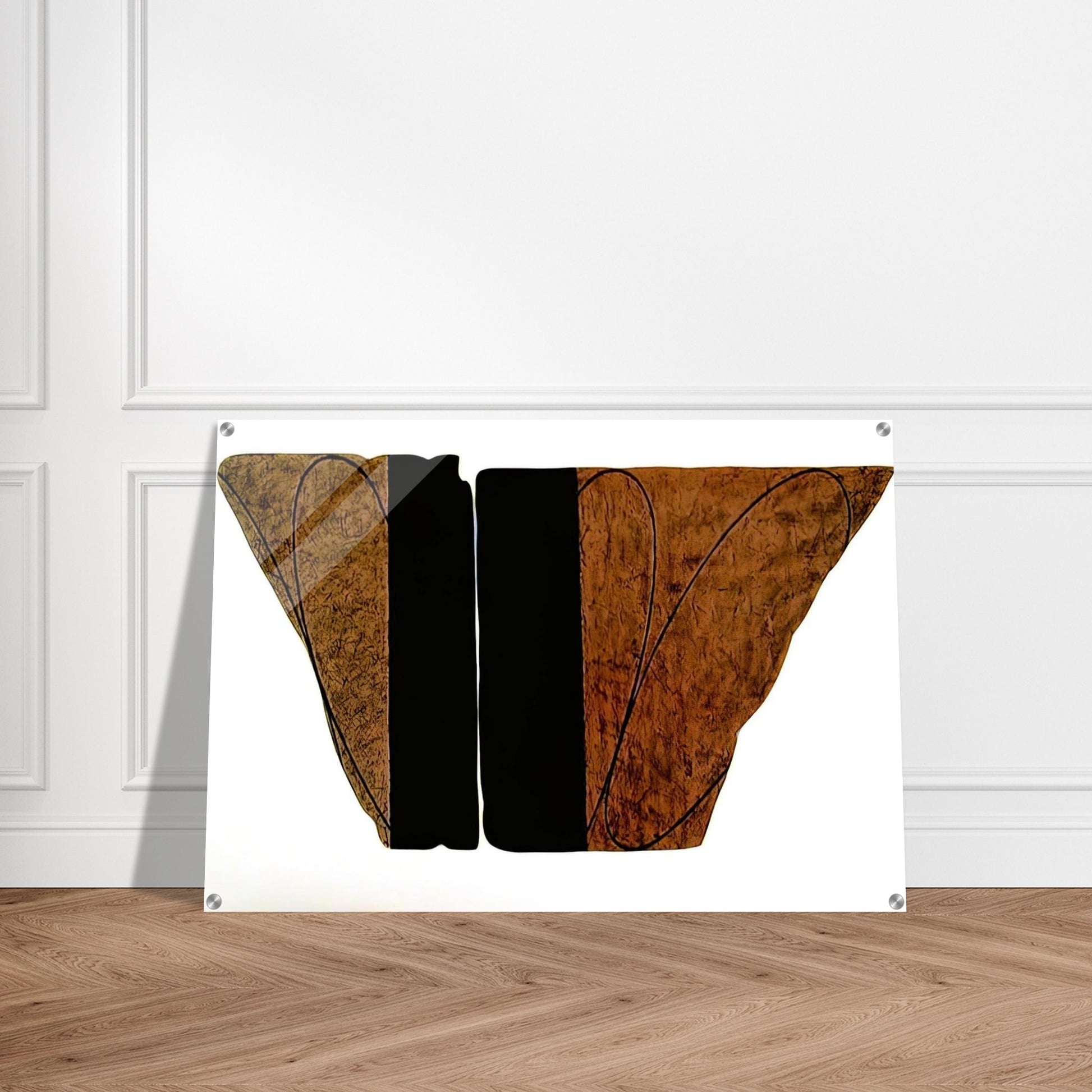 FRAGMENT VIII 2001 - Robert Mangold Acrylic Print - 70x100 cm / 28x40″ inches
