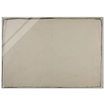 Drawing 24.4.60 - 1960 - Bob Law Acrylic Print - 70x100 cm / 28x40″ inches