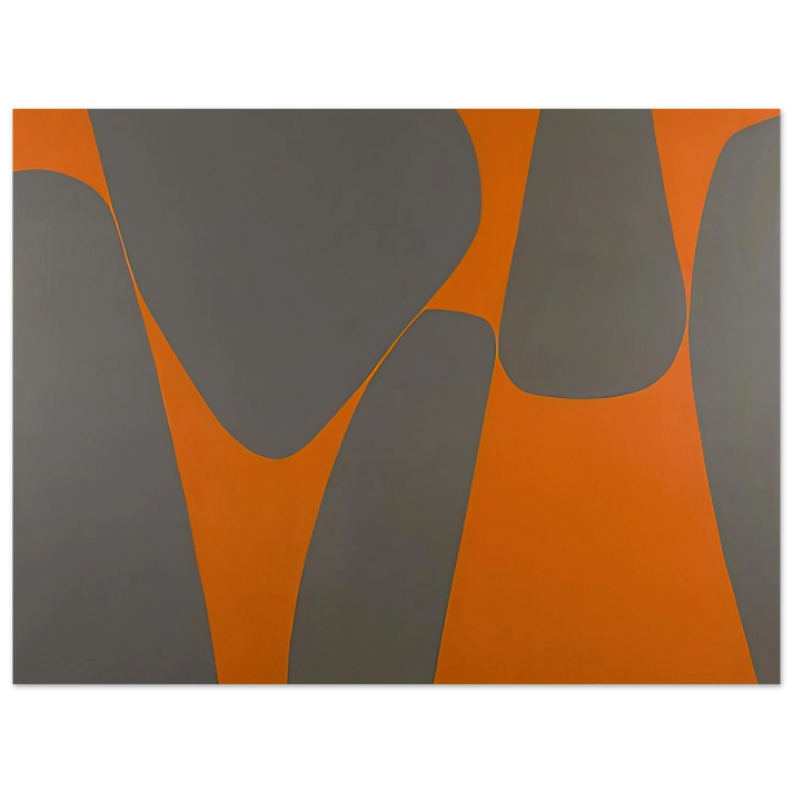 Lorser Feitelson - Magical Space Forms - 1962  75x100 cm / 30x40inches Fine Art Poster