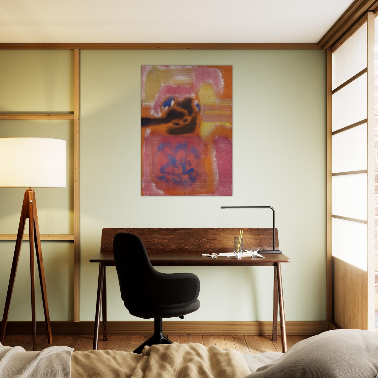 No. 9 - 1947 - Mark Rothko Brushed Aluminum Print - 70x100 cm / 28x40 inches | Mark Rothko Aluminum Print | Mark Rothko Prints