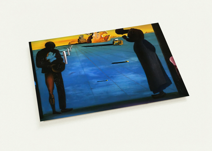 ANGELUS By Salvador Dali Pack of 10 Post Cards | Salvador Dali Post Cards | A6 (10.5 x 14.8 cm) - 4.1 x 5.8 inches