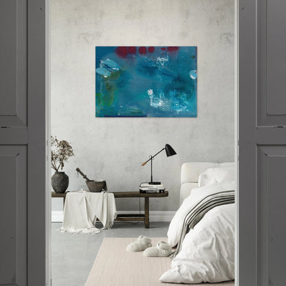Stella Polaris, 1990- - Helen Frankenthaler Brushed Aluminum Print - 70x100 cm / 28x40 inches | Helen Frankenthaler Aluminum Print | Helen Frankenthaler Prints