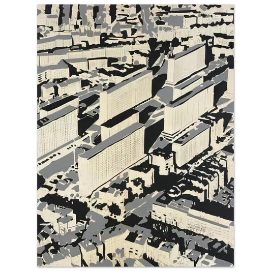 Gerhard Richter - OWNSCAPE HA 1968  75x100 cm / 30x40inches Fine Art Poster
