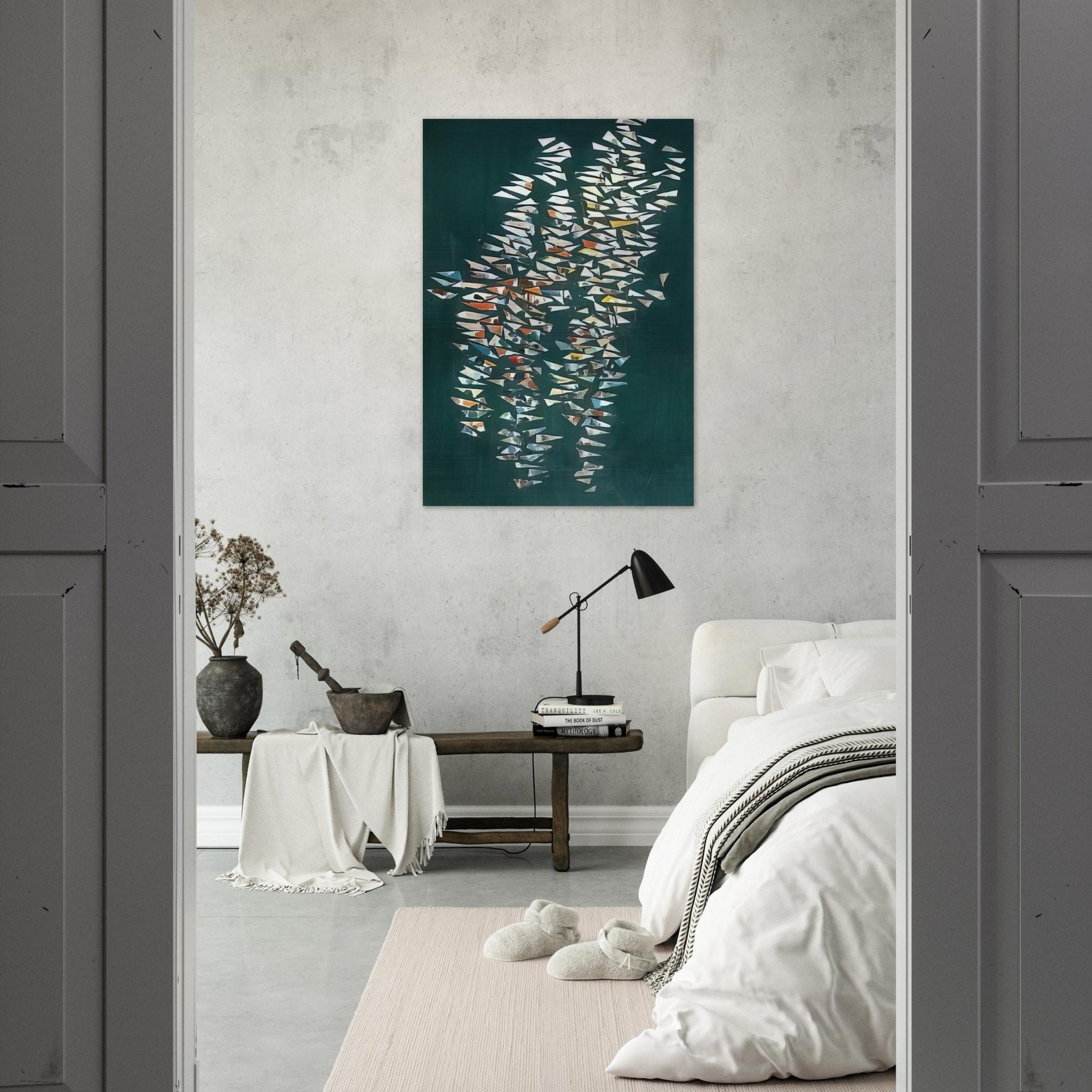 NZT - 1999 - Robert Goodnough Brushed Aluminum Print - 70x100 cm / 28x40 inches | Robert Goodnough Aluminum Print | Robert Goodnough Prints