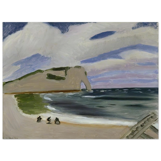 Henri Matisse - WOMEN ON THE BEACH ETRETAT 1920  75x100 cm / 30x40inches Fine Art Poster