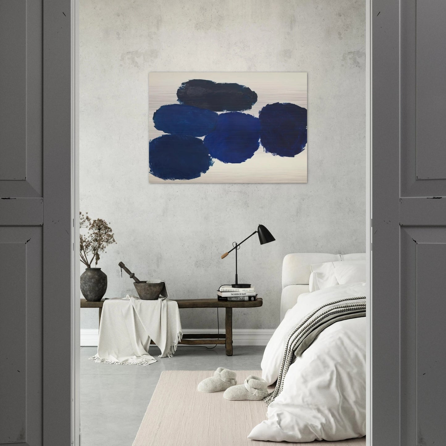 Untitled - 1959 - Ray Parker Brushed Aluminum Print - 70x100 cm / 28x40 inches | Ray Parker Aluminum Print | Ray Parker Prints