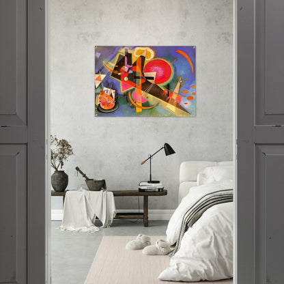 IN BLUE 1925 - Wassily Kandinsky Acrylic Print - 70x100 cm / 28x40″ inches | Wassily Kandinsky Wall Art | Wassily Kandinsky Prints