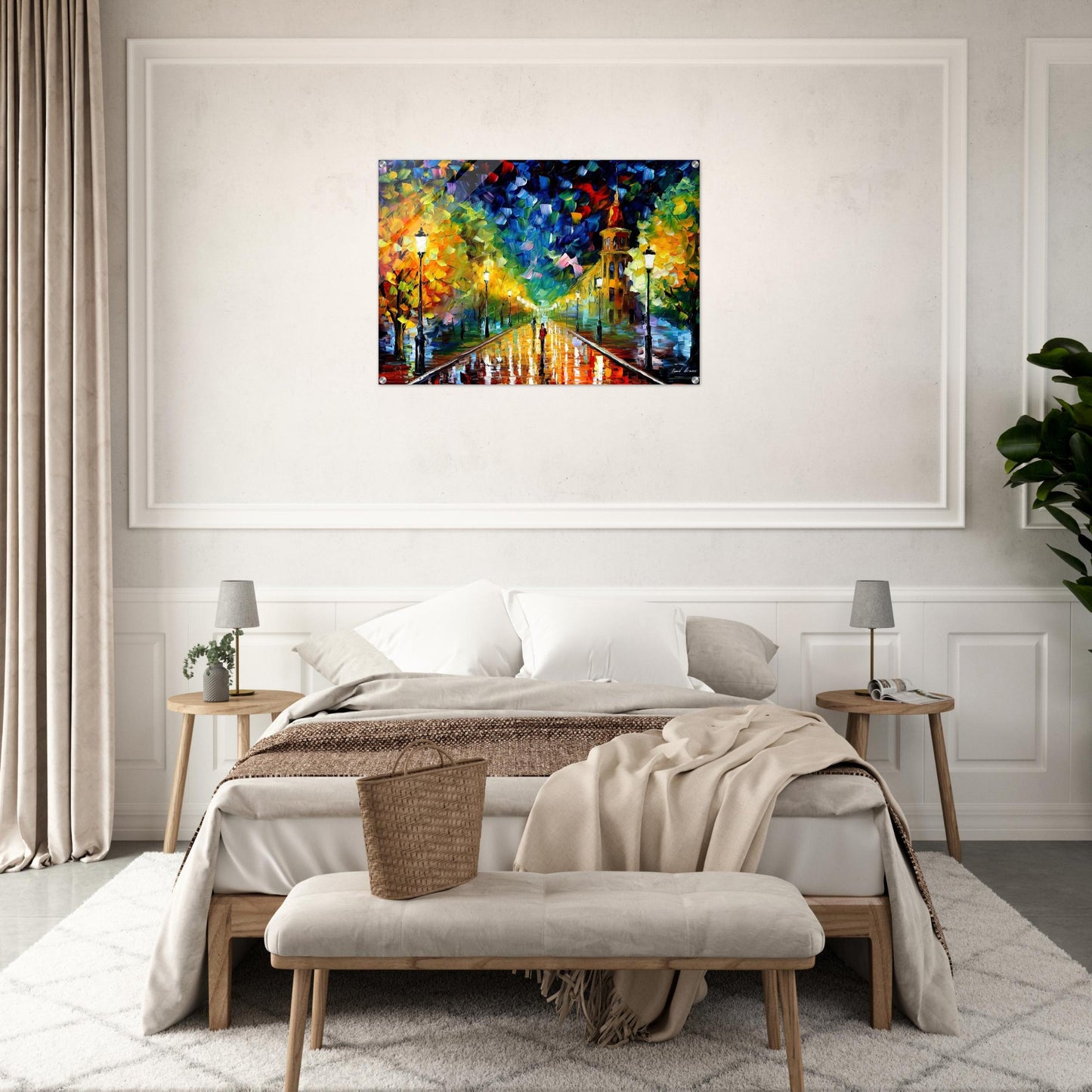 Leonid Afremov - Leonid Afremov Acrylic Print - 70x100 cm / 28x40″ inches | Leonid Afremov Wall Art | Leonid Afremov Prints